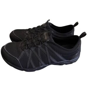 Skechers Women's Black Air Cooled Memory Foam Slip On Athletic Shoes Size 8.5